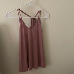 XS Pink loft tank top.